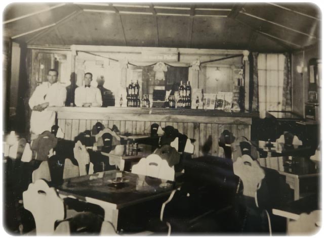 The Steak House Bar circa 1950