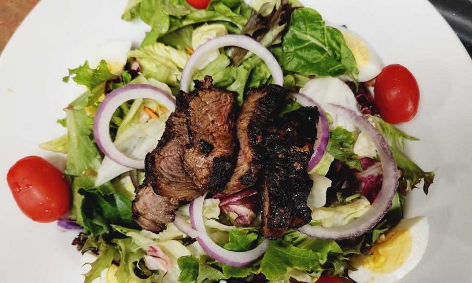 The Steak House Marinated Beef Chef Salad